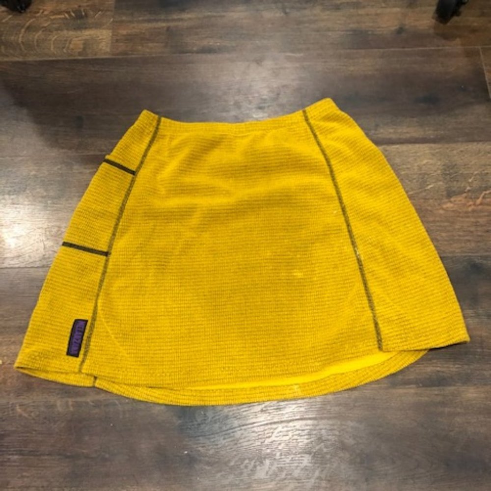 Melanzana Tall Micro Grid Skirt